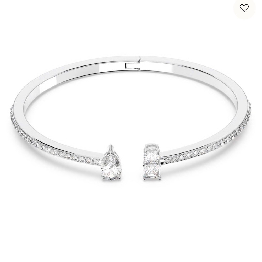 Swarovski Mesmera Attract Mixed Cuts Cuff Bracelet
